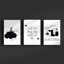 Patlin - Decorative Frames - Baby Panda