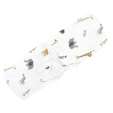 Perlimpinpin - Couverture mousseline de coton 