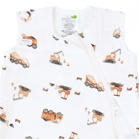 Perlimpinpin - Sac de nuit en coton mousseline (0.7TOG) - Construction