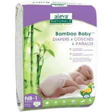 Aleva - Bamboo Baby Diapers NB-1 32pk