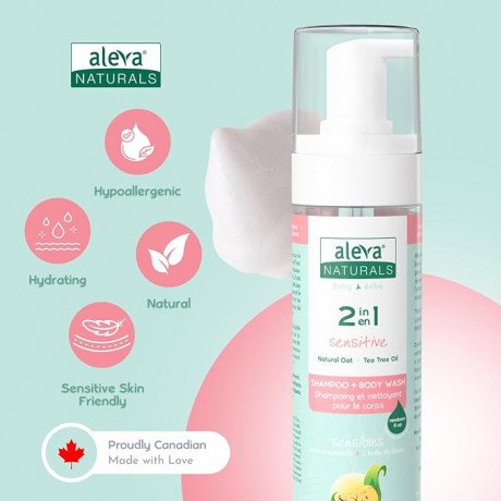 Aleva Naturals - Coffret cadeau nouveau-né confort soin 