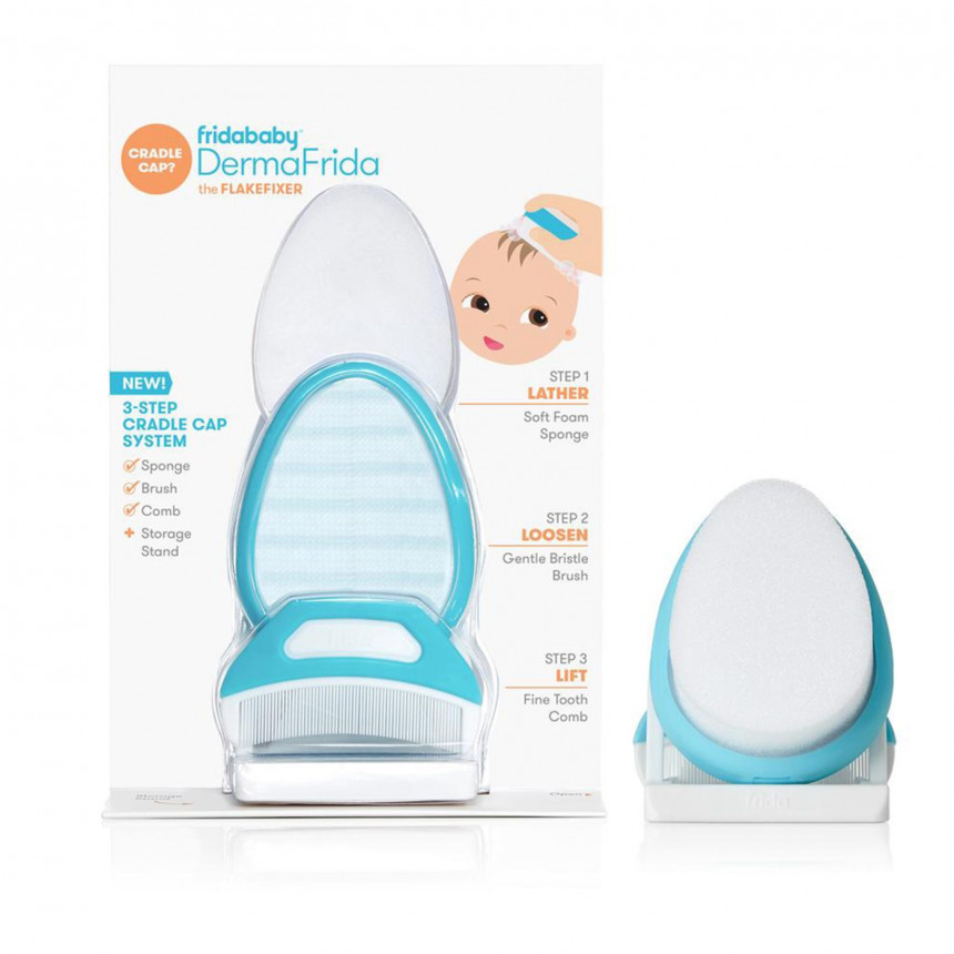FridaBaby - Système de nettoyage de casque séborrhéique pour bébé
