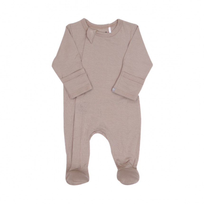 Coccoli - Combinaison en coton-modal - Taupe