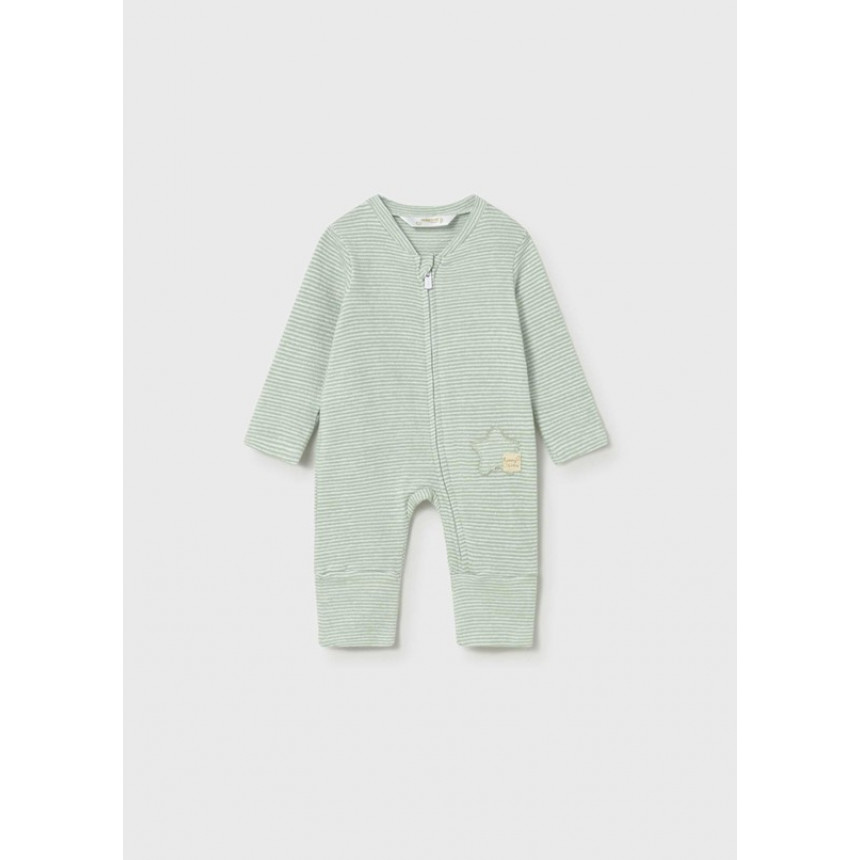 Mayoral - Combinaison rayée pour nouveau-né 