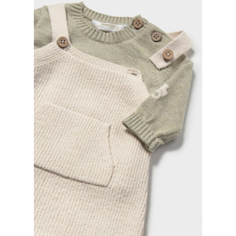 Mayoral - Ensemble salopette et pull - Laurier