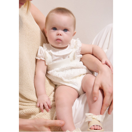 Mayoral - Ensemble salopette tricot - Ceramica