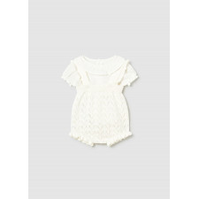 Mayoral - Ensemble salopette tricot - Ceramica