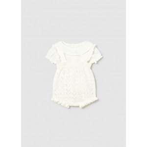 Mayoral - Ensemble salopette tricot - Ceramica