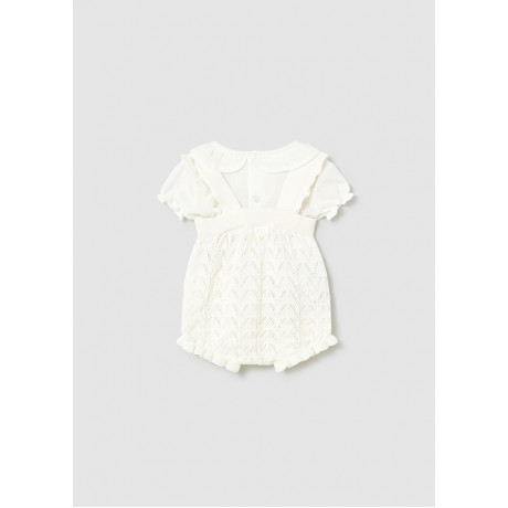 Mayoral - Ensemble salopette tricot - Ceramica