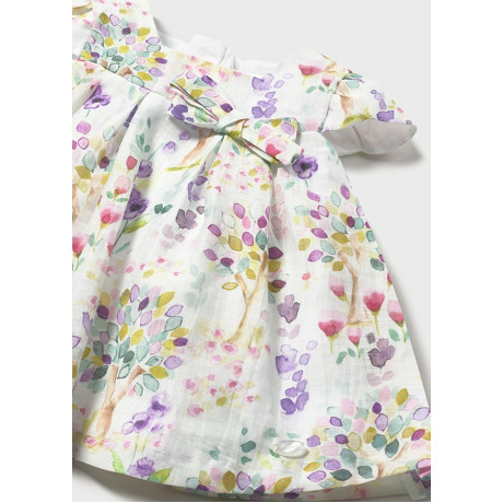 Mayoral - Robe imprimée - Aqua