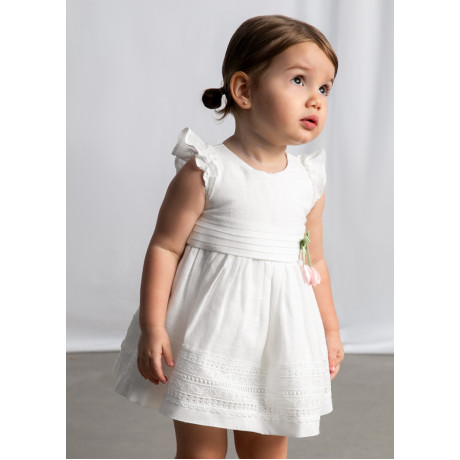 Mayoral - Robe avec ruban - Crudo