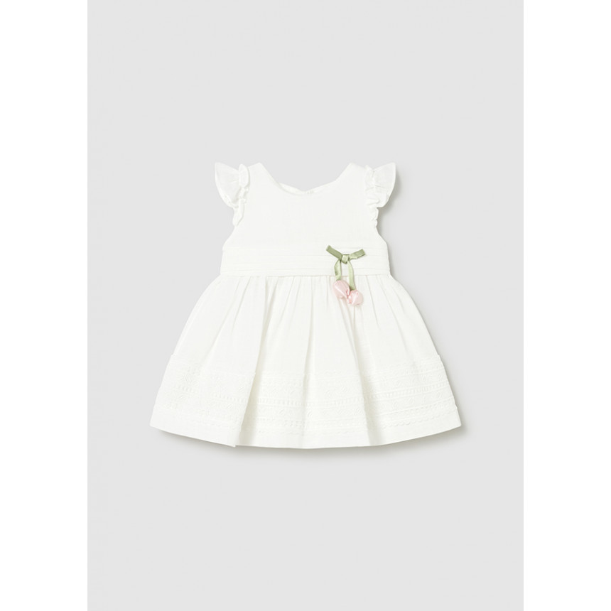 Mayoral - Robe avec ruban - Crudo
