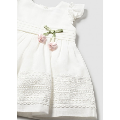 Mayoral - Robe avec ruban - Crudo