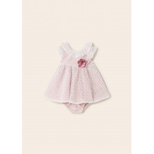 Mayoral - Ceremony Dress with Nappy Cover Newborn - Blush