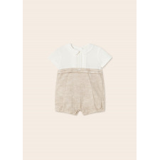 Mayoral - Linen Romper for Newborn 