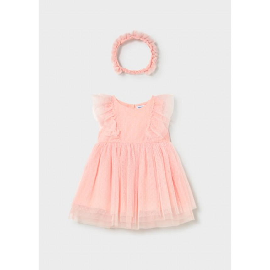 Mayoral - Robe en tulle avec bandeau - Blossom