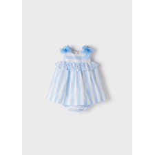 Mayoral - Striped Dress Bluebell