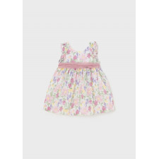 Mayoral - Floral Dress with Tulle Sash - Dalia