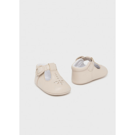 Mayoral - Chaussures ballerines Mary Jane - Crema