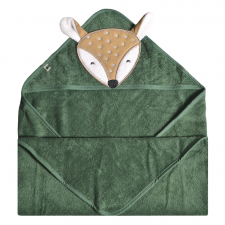 Perlimpinpin - Baby Hooded Towel - Deer