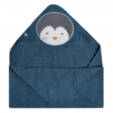 Perlimpinpin - Baby Hooded Towel - Penguin
