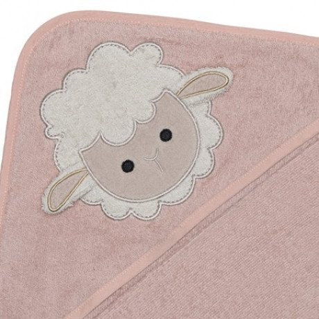 Perlimpinpin - Serviette à capuche - Mouton