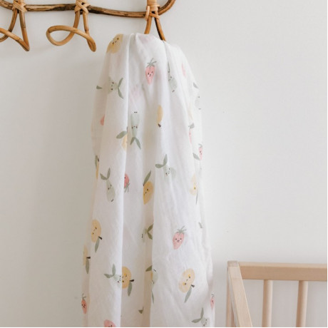 Perlimpinpin - Couverture mousseline de coton Perlimpinpin - Couverture mousseline de coton