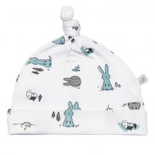 Perlimpinpin - Bamboo Knotted Hat - Bunnies