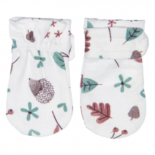 Perlimpinpin - Bamboo Scratch Mittens - Hedgehog