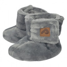 Perlimpinpin - Booties 0-6M - Grey Plush
