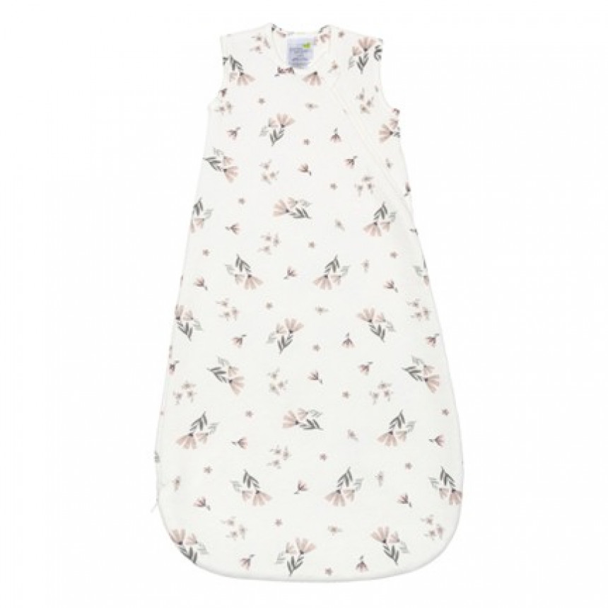 Perlimpinpin - Sac de nuit en bambou (1.0TOG) - Fleurs à l'aquarelle