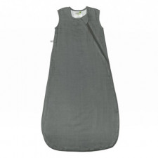 Perlimpinpin - Sleep Bag 100% Cotton Muslin 0.7 TOG - Charcoal