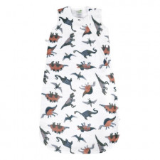 Perlimpinpin - Sleep Bag 100% Cotton Muslin 0.7 TOG - Dinos
