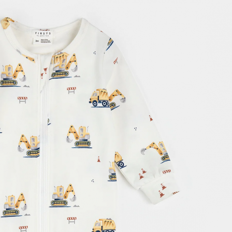 Petit Lem - Combinaison en Coton Biologique - Pelleteuses