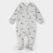Petit Lem - Combinaison en Coton Biologique - Dalmatien pompier