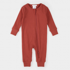 Petit Lem - Combinaison en Coton Biologique - Rouge
