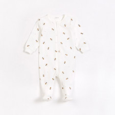 Petit Lem - Organic Cotton Sleeper - Bees 