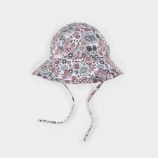Petit Lem - Poplin Hat - Vintage Flowers