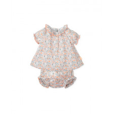 Tutto Piccolo - Ensemble Robe et Bloomer - Floral