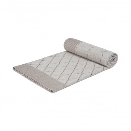 Piccolo Bambino - Couverture tricotée Teddy