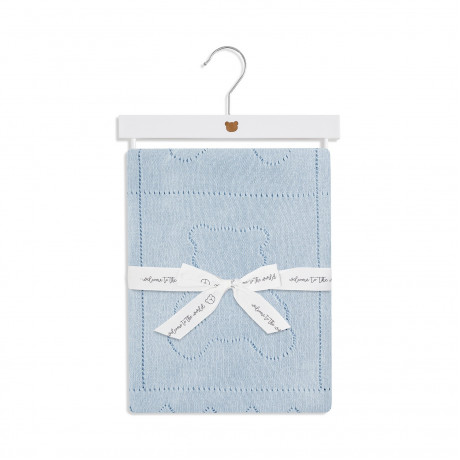 Piccolo Bambino - Couverture tricotée Teddy