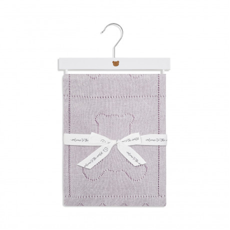 Piccolo Bambino - Couverture tricotée Teddy