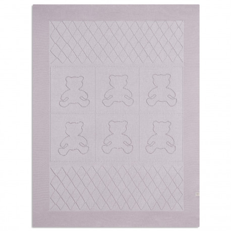 Piccolo Bambino - Couverture tricotée Teddy