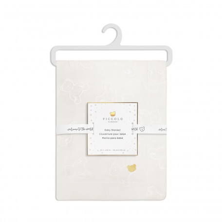 Piccolo Bambino - Couverture en peluche Teddy