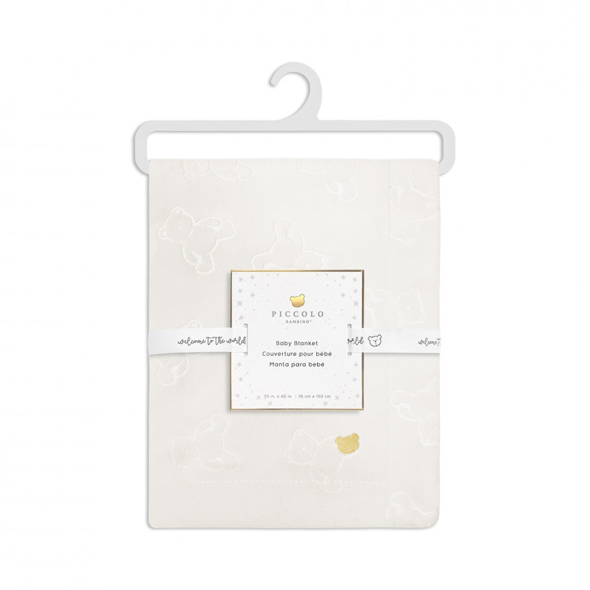 Piccolo Bambino - Couverture en peluche Teddy