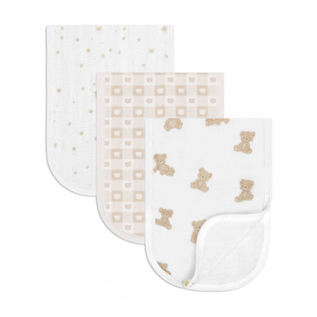 Piccolo Bambino - Bavoirs couvre-épaule Teddy