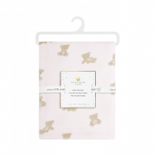 Piccolo Bambino - Couverture en peluche Teddy - Rose