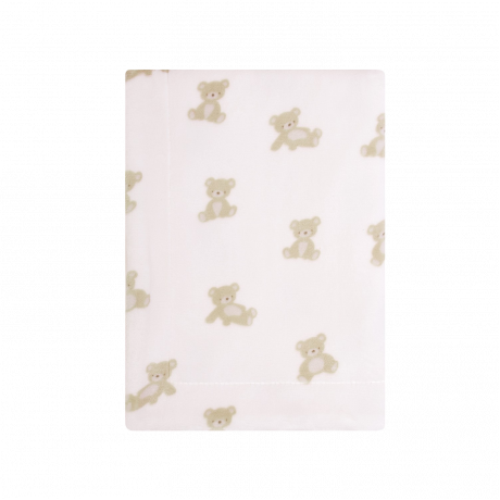 Piccolo Bambino - Couverture en peluche Teddy - Rose