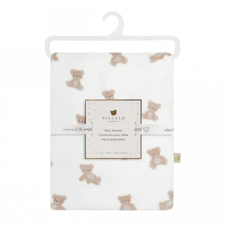 Piccolo Bambino - Couverture en peluche Teddy