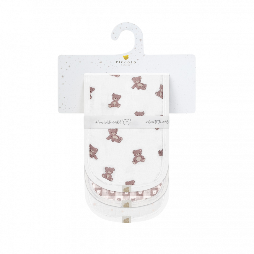 Piccolo Bambino - Bavoirs couvre-épaule Teddy